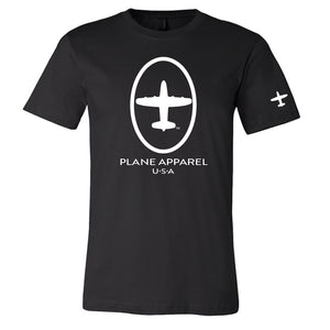 Plane Apparel Short Sleeve Logo T-Shirt